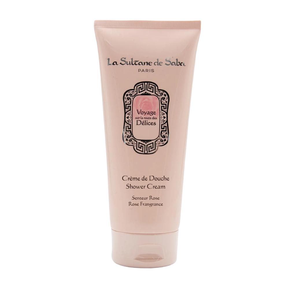 La Sultane De Saba Voyage Délices Shower Cream Rose Fragrance 200ml - Крем-гель для душу з ароматом "Троянда" La Sultane De Saba Voyage Délices Shower Cream Rose Fragrance 200ml - Крем-гель для душу з ароматом "Троянда"